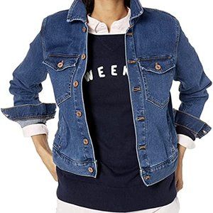 J Crew Mercantile Crop denim jacket